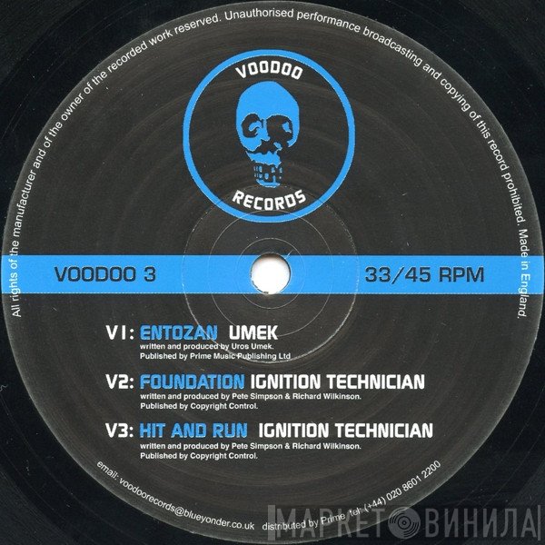 Umek / Ignition Technician  - Voodoo 3
