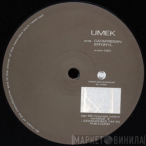 Umek - Catapresan EP