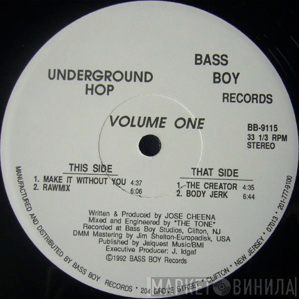 Underground Hop - Volume One