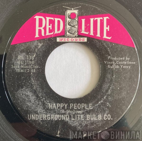 Underground Lite Bulb Co. - Happy People / Evil Ways