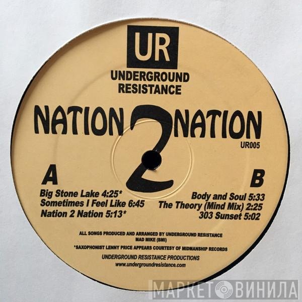 Underground Resistance - Nation 2 Nation