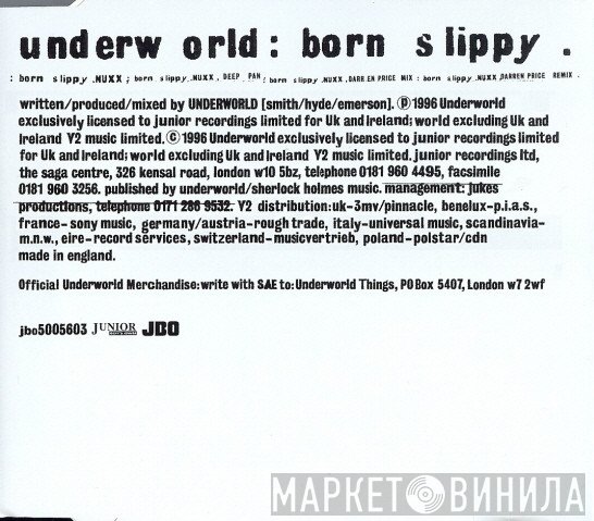Underworld - Born Slippy