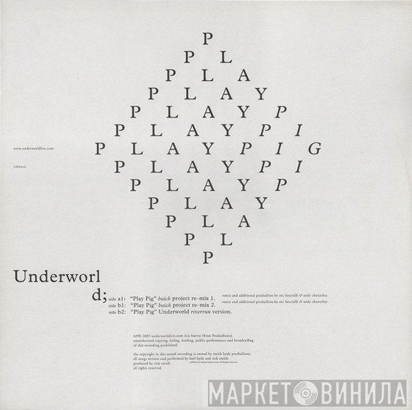 Underworld - Play Pig
