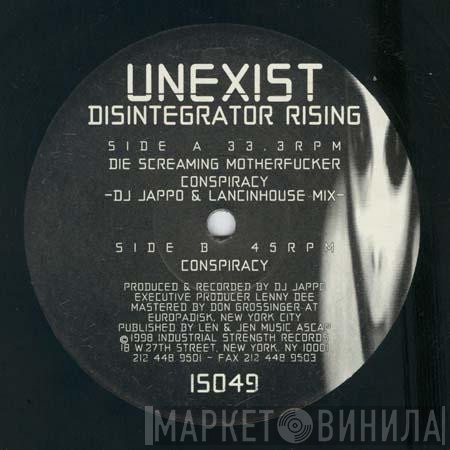 Unexist  - Disintegrator Rising