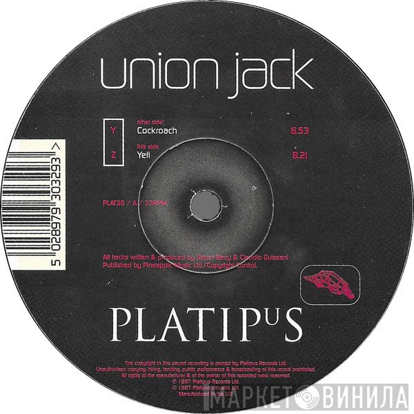 Union Jack  - Cockroach / Yeti