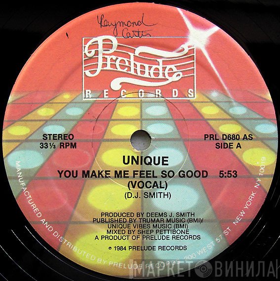 Unique  - You Make Me Feel So Good