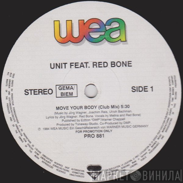 Unit , Red Bone - Move Your Body