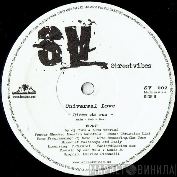 Universal Love  - Ritmo Da Rua