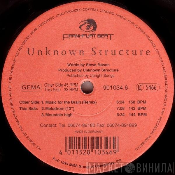 Unknown Structure - Music For The Brain (Remix)