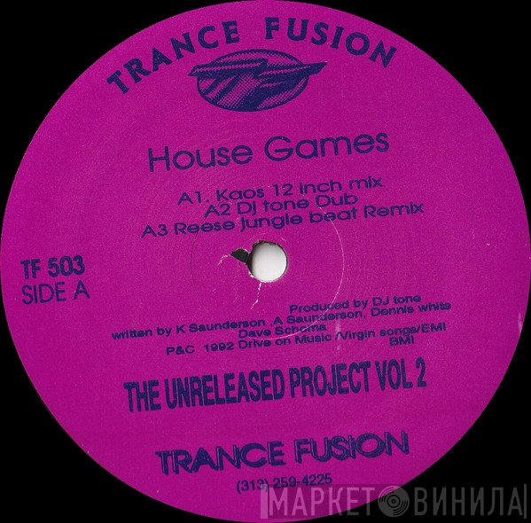 Unreleased Project  - Vol 2 - House Games