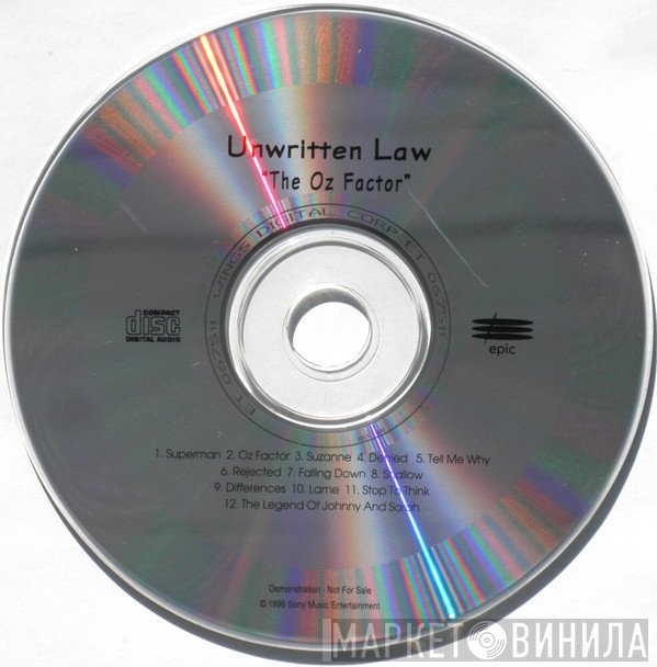 Unwritten Law  - Oz Factor