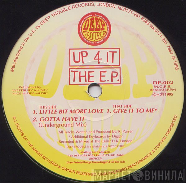 Up 4 It - The E.P.