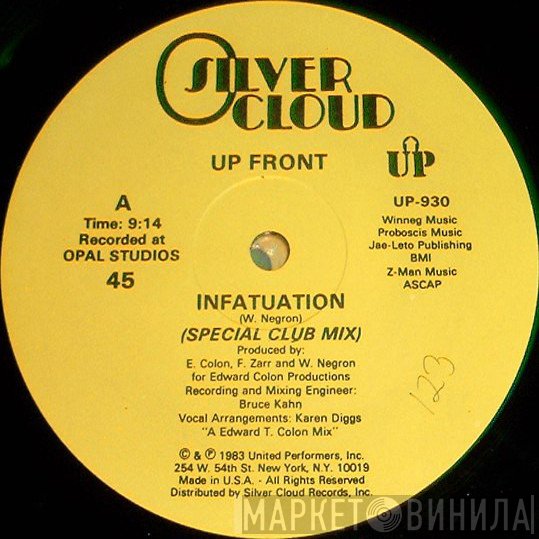 Up Front  - Infatuation
