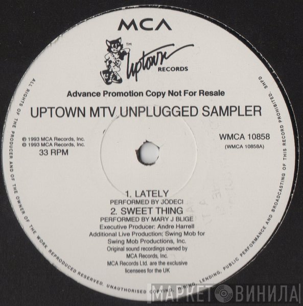  - Uptown MTV Unplugged Sampler