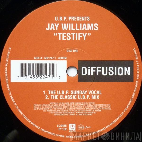 Urban Blues Project, Jay Williams - Testify