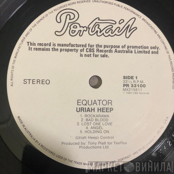 Uriah Heep  - Equator