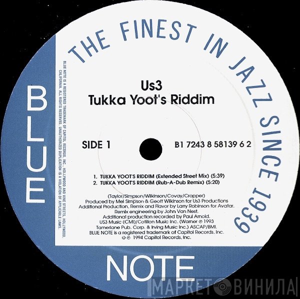 Us3  - Tukka Yoot's Riddim