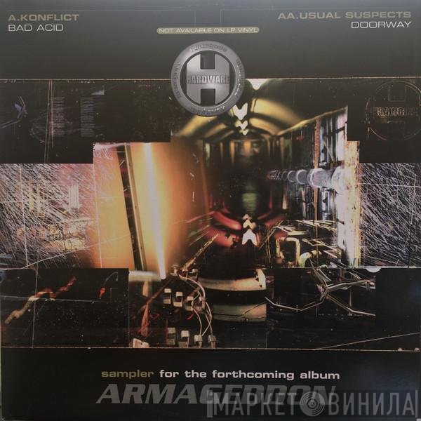 Usual Suspects, Konflict - Bad Acid / Doorway (Armageddon Sampler)