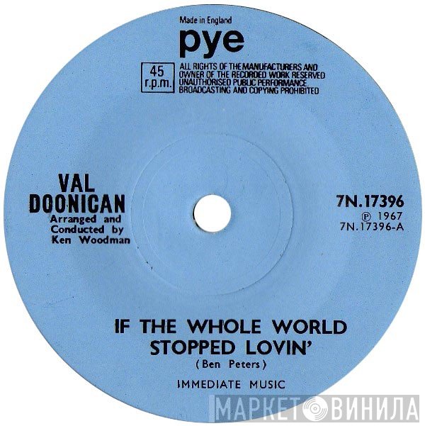 Val Doonican - If The Whole World Stopped Lovin'