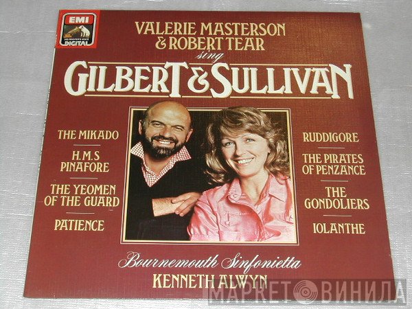 Valérie Masterson, Robert Tear, Kenneth Alwyn, Bournemouth Sinfonietta - Sing Gilbert & Sullivan