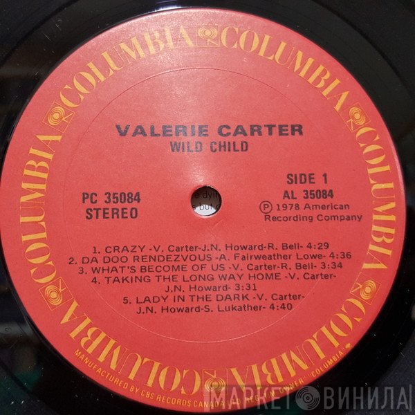Valerie Carter - Wild Child