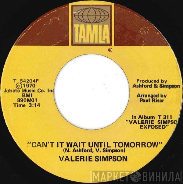Valerie Simpson - Can't It Wait Until Tomorrow