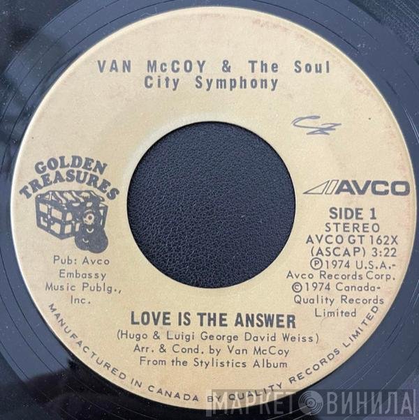 Van McCoy & The Soul City Symphony - Love Is The Answer / Killing Me Softly