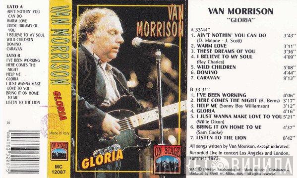 Van Morrison  - Gloria