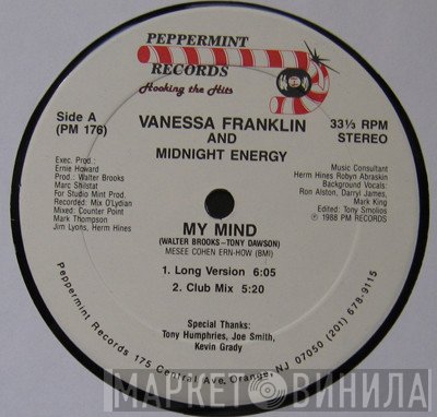 Vanessa Franklin, Midnight Energy - My Mind