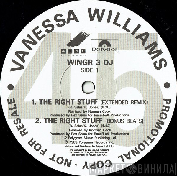 Vanessa Williams - The Right Stuff