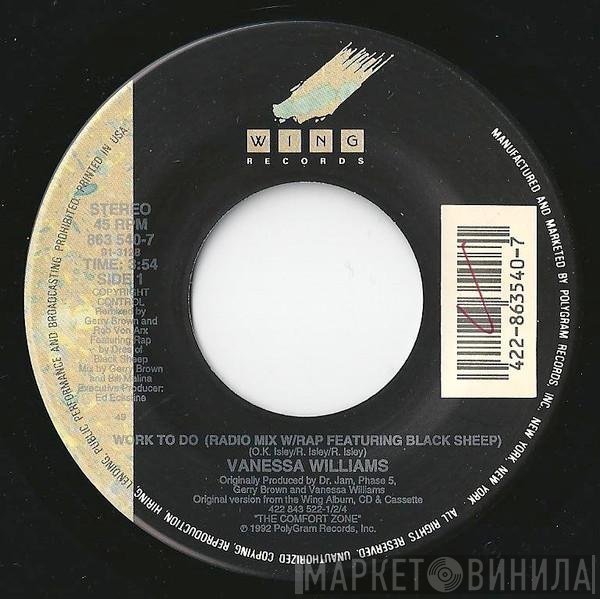 Vanessa Williams  - Work To Do