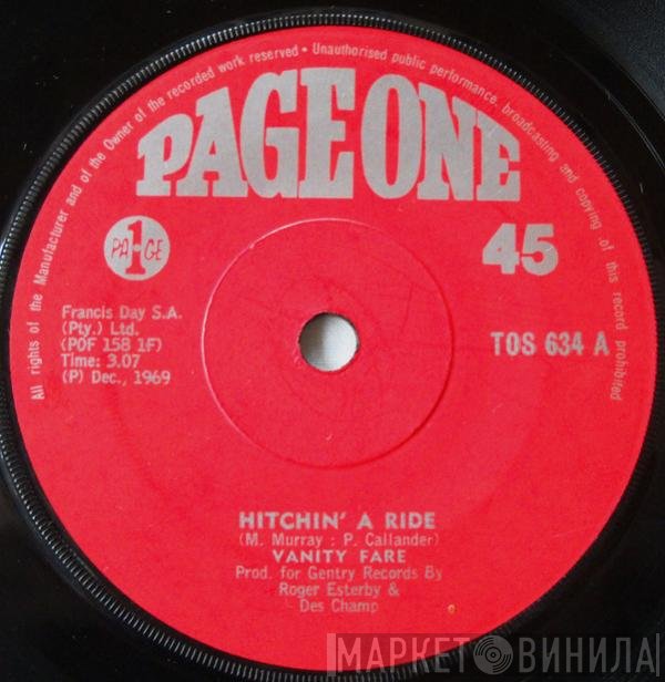Vanity Fare  - Hitchin' A Ride / Man Child