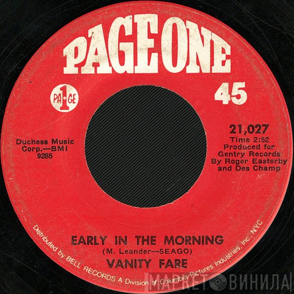 Vanity Fare  - Early In The Morning
