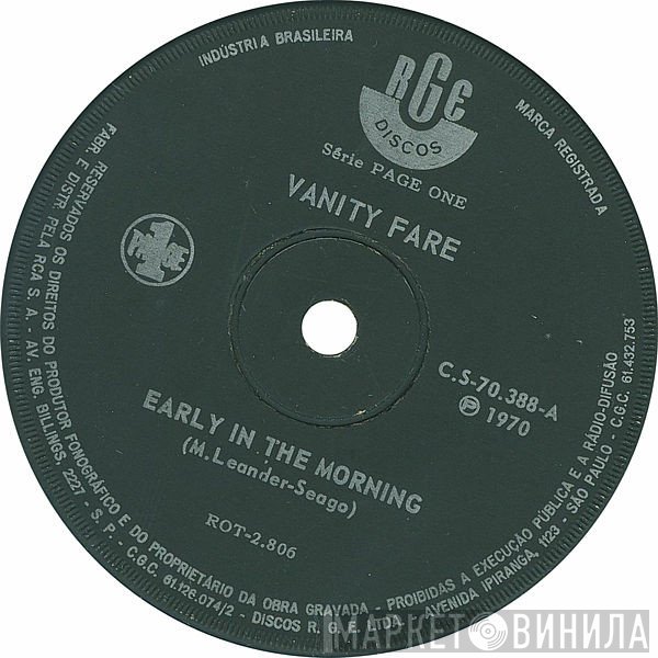 Vanity Fare  - Early In The Morning