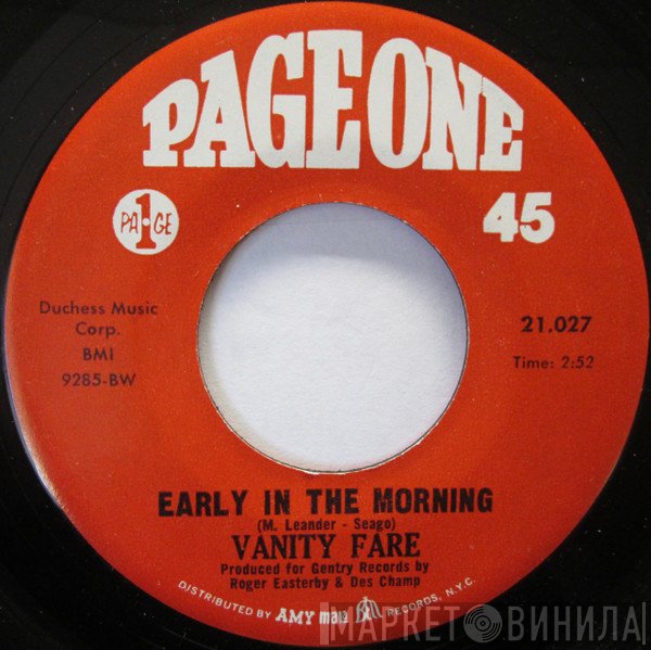 Vanity Fare  - Early In The Morning