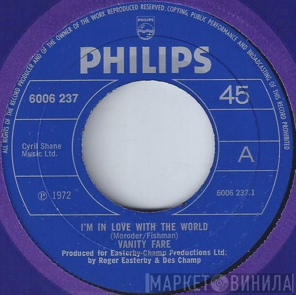 Vanity Fare - I'm In Love With The World