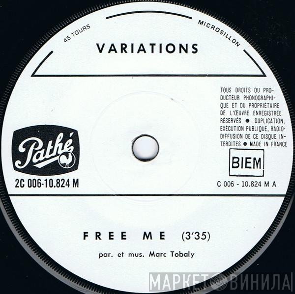 Variations   - Free Me / Generations
