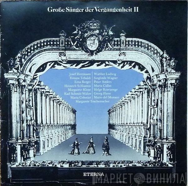 Various - Große Sänger Der Vergangenheit II