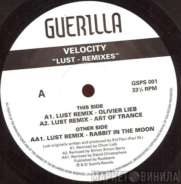 Velocity - Lust Remixes