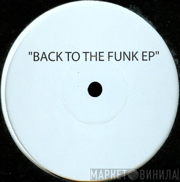 Velvet Lounge  - Back To The Funk EP