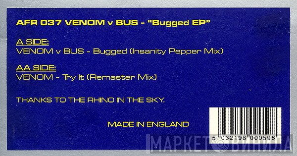 Venom, Bus - Bugged EP