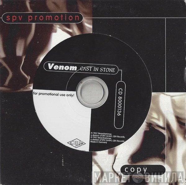 Venom   - Cast In Stone