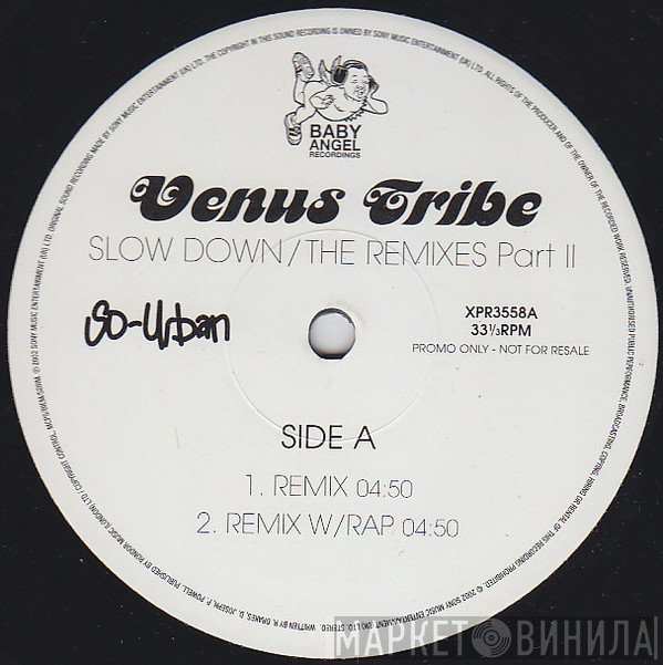 Venus Tribe - Slow Down (The Remixes Part II)