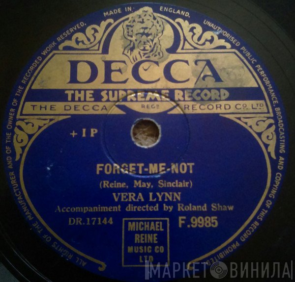 Vera Lynn  - Forget-Me-Not / When Swallows Say Goodbye