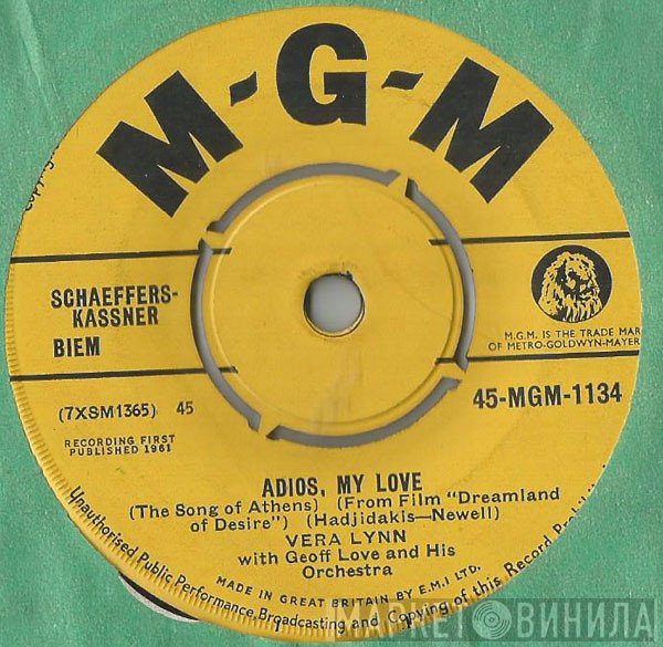 Vera Lynn - Adios, My Love ( The Song Of Athens )