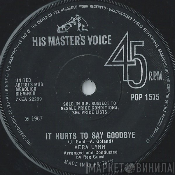 Vera Lynn - It Hurts To Say Goodbye