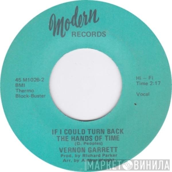 Vernon Garrett, Arthur Wright & His Orchestra - If I Could Turn Back The Hands Of Time / Instrumental