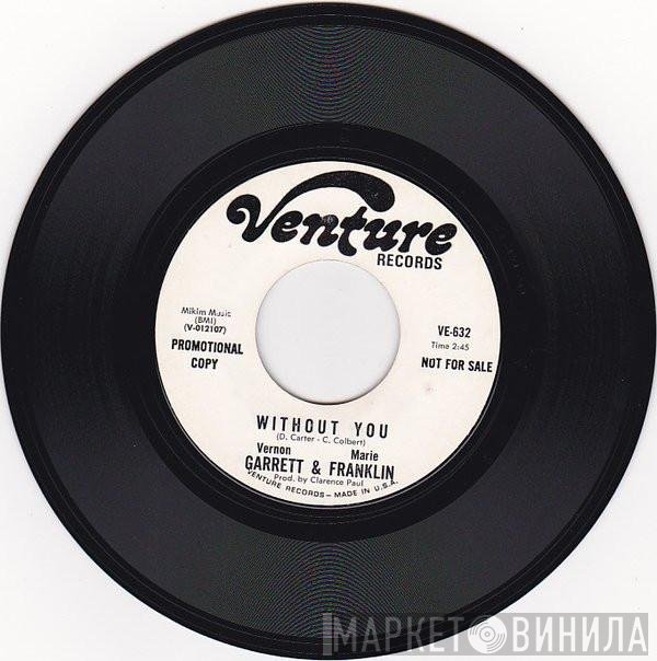 Vernon Garrett, Marie Franklin - Without You / Second To None
