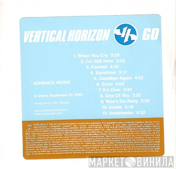 Vertical Horizon  - Go
