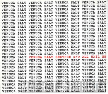 Veruca Salt - Seether c/w All Hail Me